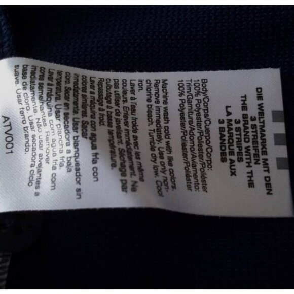 Adidas® ClimaLite Casual Long Sleeve Polo Top Size Large - Picture 6 of 11